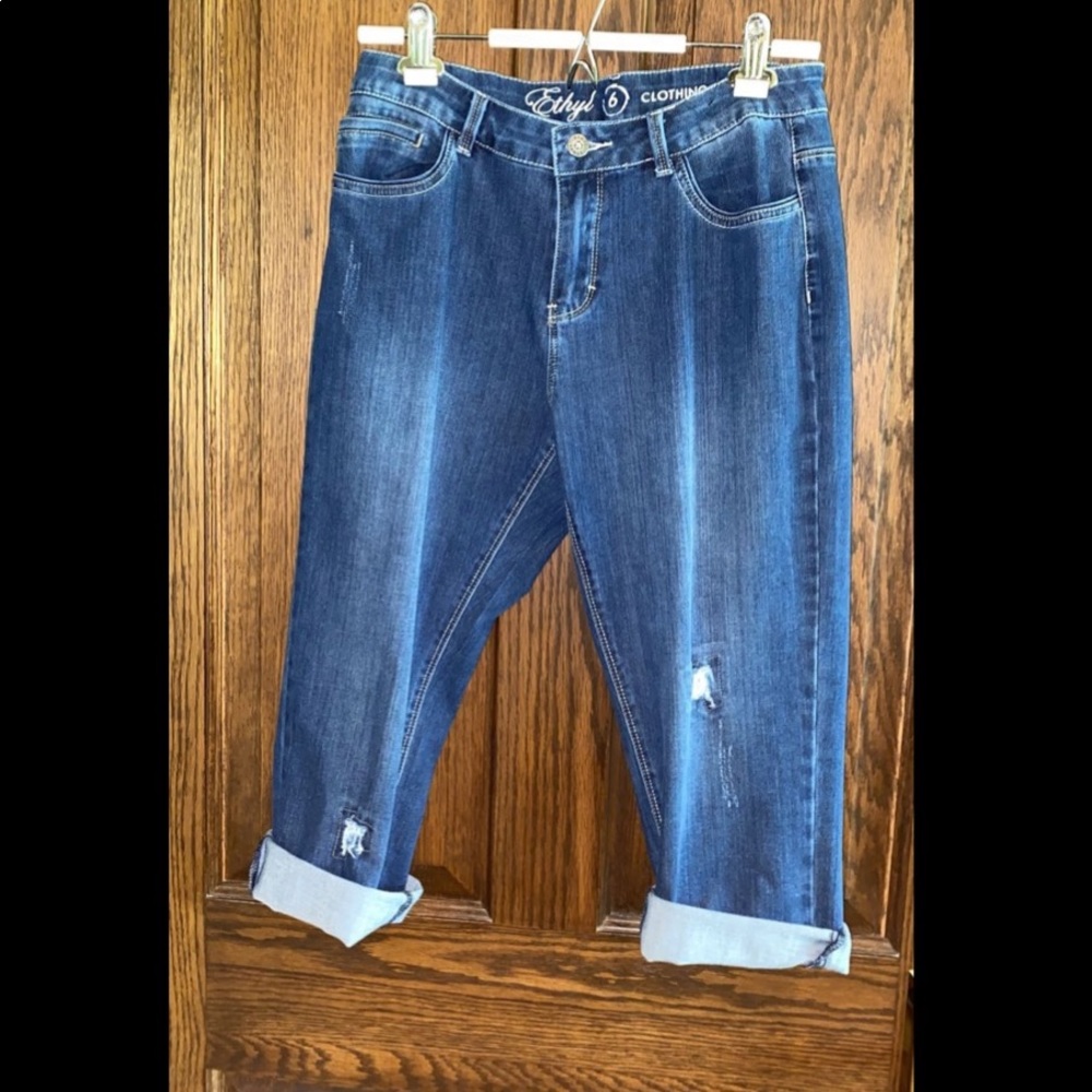 Denim Capris